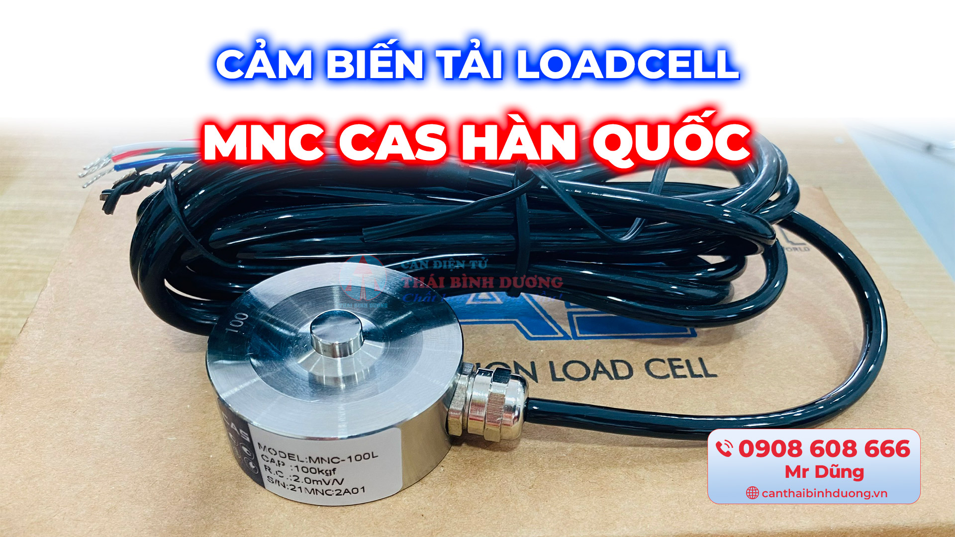 cảm biến tải loadcell MNC Cas